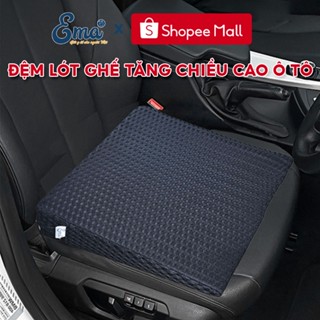 Đệm lót ghế ô tô tăng chiều cao Ema - Nâng tầm nhìn người sử dụng, tạo tư thế lái xe thoải mái