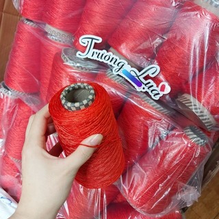 (TPHCM)10 mét Dây dù 1mm màu đỏ