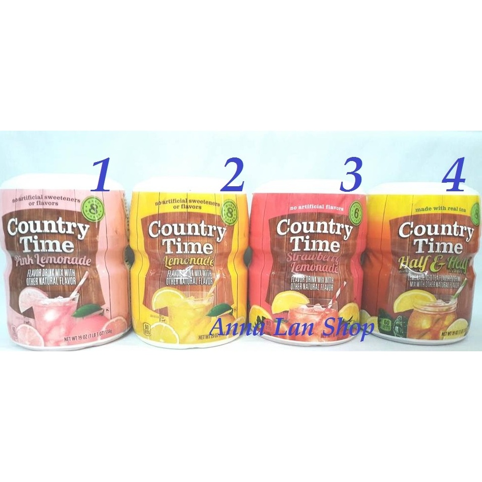 Bột trái cây Country Time - Mỹ