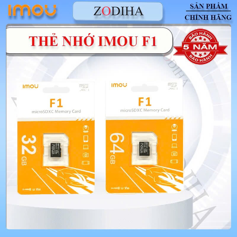 Thẻ nhớ imou F1 32GB 64GB chính hãng bảo hành 5 năm