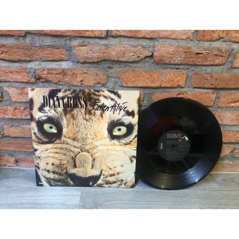 Đĩa than vinyl nhạc Disco,Remix- Diana Ross – Eaten Alive