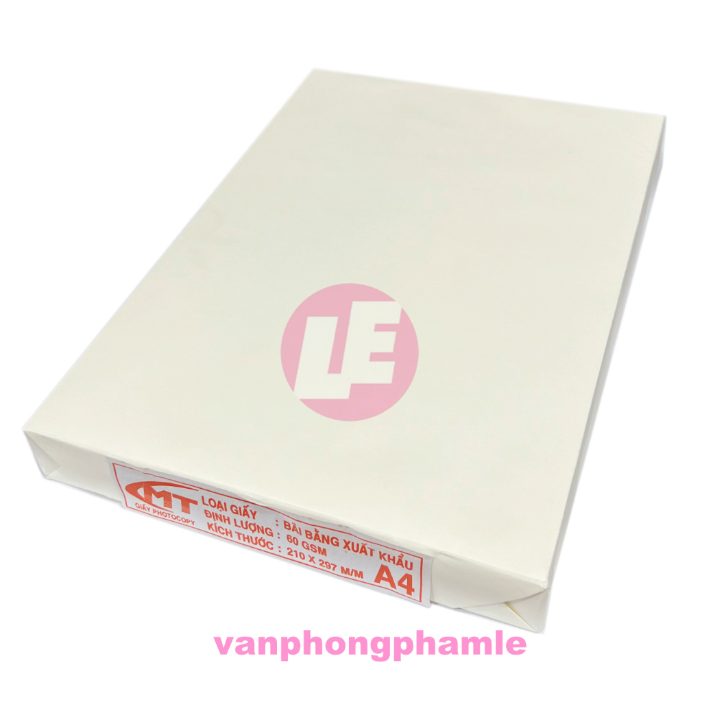 Giấy bãi bằng BB A4 (Xấp 500 Tờ)