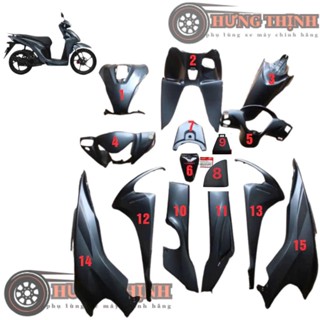BỘ NHƯA MÀU 15 MÓN VISION 202, 2022, 2023, 2024 ĐẦY ĐỦ MÀU ZIN CHÍNH HÃNG HONDA