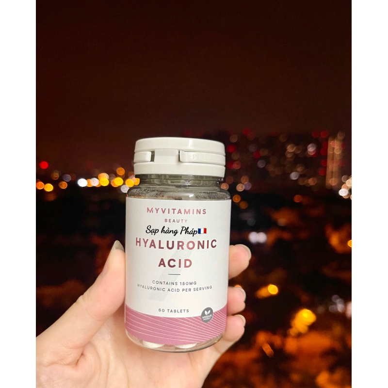 [SALE DATE 01/25] Viên Uống Hyaluronic Acid Myvitamins 60 viên - Giúp Cấp Nước Cho Cơ Thể, Dưỡng Ẩm 