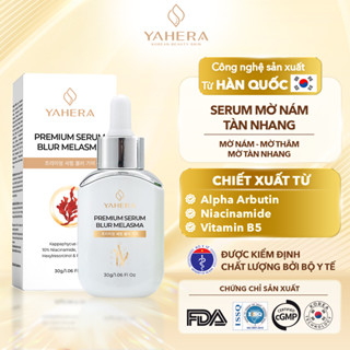 Serum mờ nám tàn nhang YAHERA Premium Serum Blur Melasma giúp làm mờ vết thâm, nám, tàn nhang chống lão hoá 30g