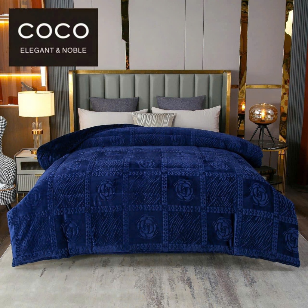 Chăn Lông Cừu Crow Siêu Mềm, Mịn, Đắp Ấm Áp, Chăn Cừu Đại Hàn