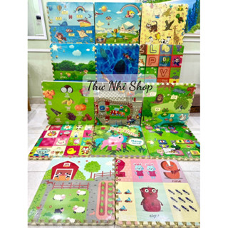 Set 4 tấm Xốp ghép trải sàn kt 60x60cm được chọn hình