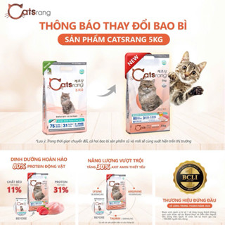 [Hoả Tốc] CATSRANG 5KG THỨC ĂN HẠT CHO MÈO MỌI LỨA TUỔI