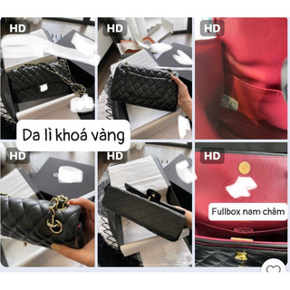 TÚI XÁCH CLASIC DA HẠT CAO CẤP SIZE 25,5CM ( FULLBOX + GIẤY NẾN)