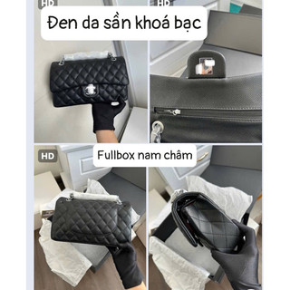TÚI XÁCH CLASIC DA HẠT CAO CẤP SIZE 25,5CM ( FULLBOX + GIẤY NẾN)