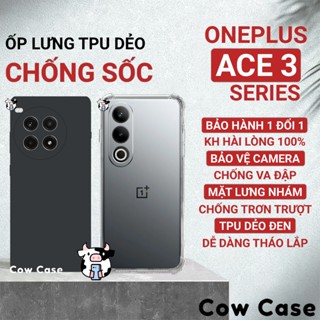 Ốp lưng Oneplus ACE 3V, 3 Pro, Ace3 chống sốc, viền vuông Cowcase | Vỏ điện thoại One Plus bảo vệ camera