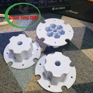 ❤ Khớp nhựa 6 hoa kết nối bánh xe và động cơ Ôtô - Xe máy điện trẻ em