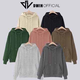  Áo hoodie khoác nỉ nam nữ unisex DWIN basic nam nữ form rộng zip oversize local brand 