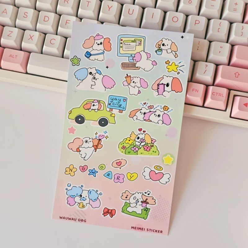 WauWau Dogs - Sticker Sheet - Meimei Sticker
