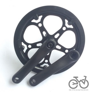  Bộ đùi đĩa xe đạp thể thao 48 + 52 răng 1 tầng 