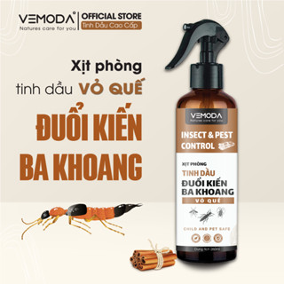 Xịt đuổi kiến ba khoang tự nhiên. Xịt phòng tinh dầu vỏ quế xua đuổi côn trùng, khử mùi, thơm phòng, thiền định