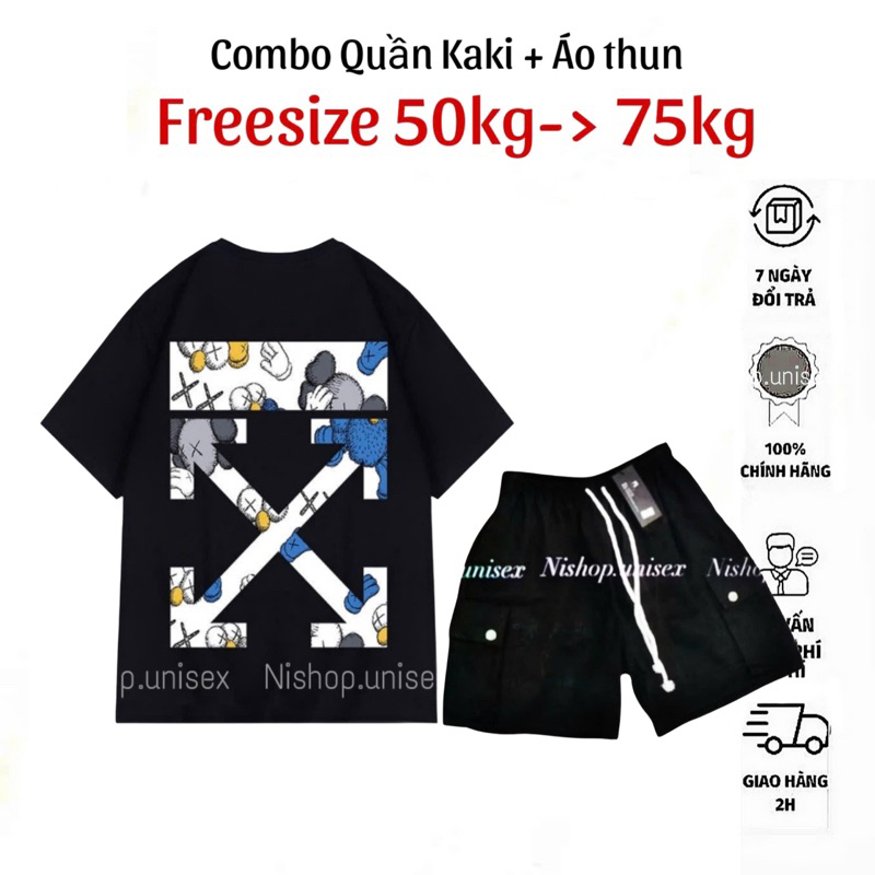 Set áo thun tay lửng + quần