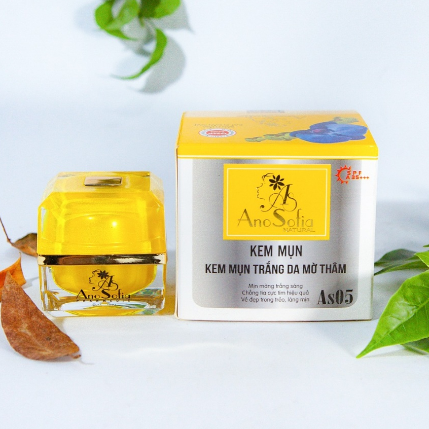 Kem anosofia mụn trắng da mờ thâm