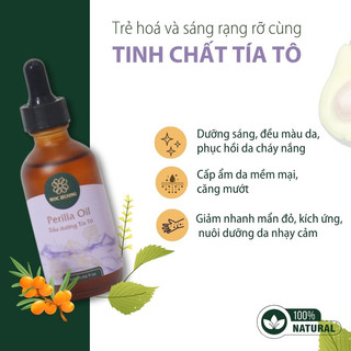 Dầu dưỡng body tía tô Mộc Hương giúp làm sáng da