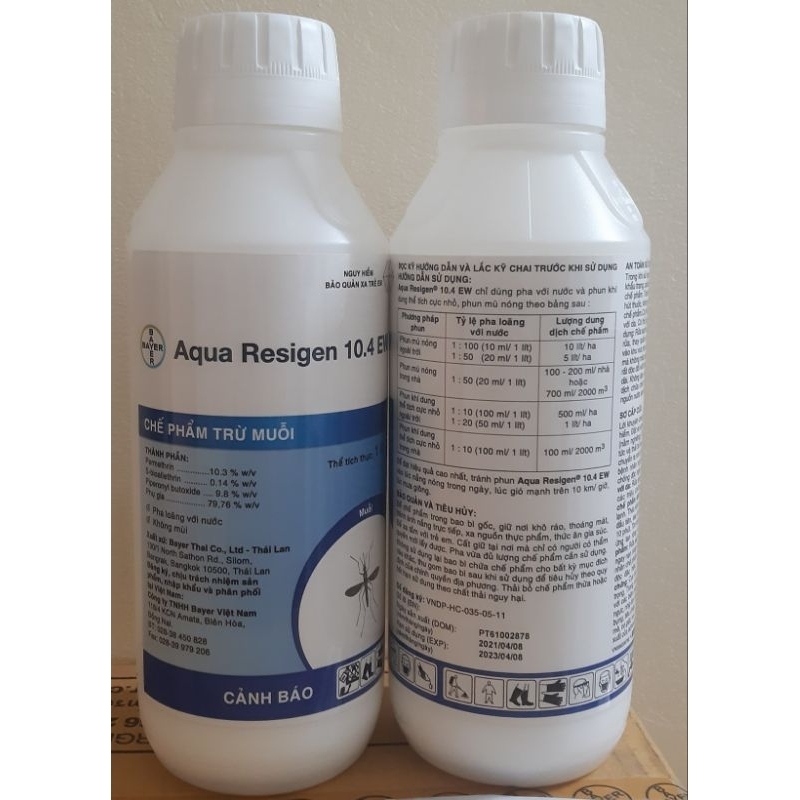 Thuốc trừ muỗi AQUA Resigent nhập khẩu Thái Lan