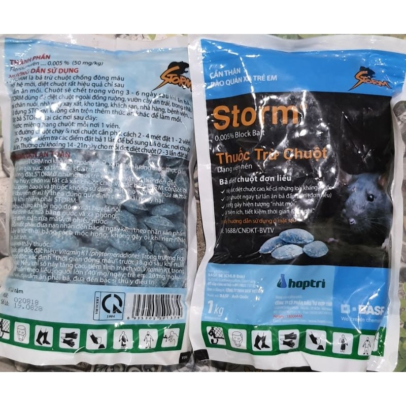 Thuốc trừ Chuột Storm 1 Kg