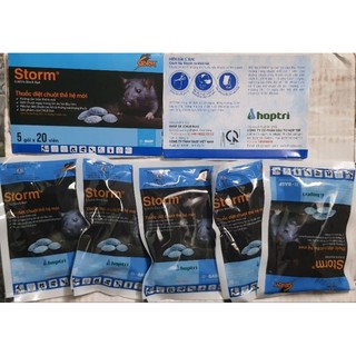 Thuốc diệt Chuột Storm gói 20 viên