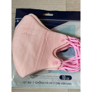 Combo 10 Túi [ 1 Túi 10 Cái ] Khẩu Trang 5D PT MASK ( Quai Thun )