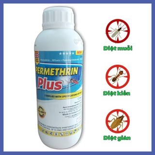 Thuốc diệt muỗi kháng Permethrin Plus nhập khẩu Anh Quốc chai 200ml