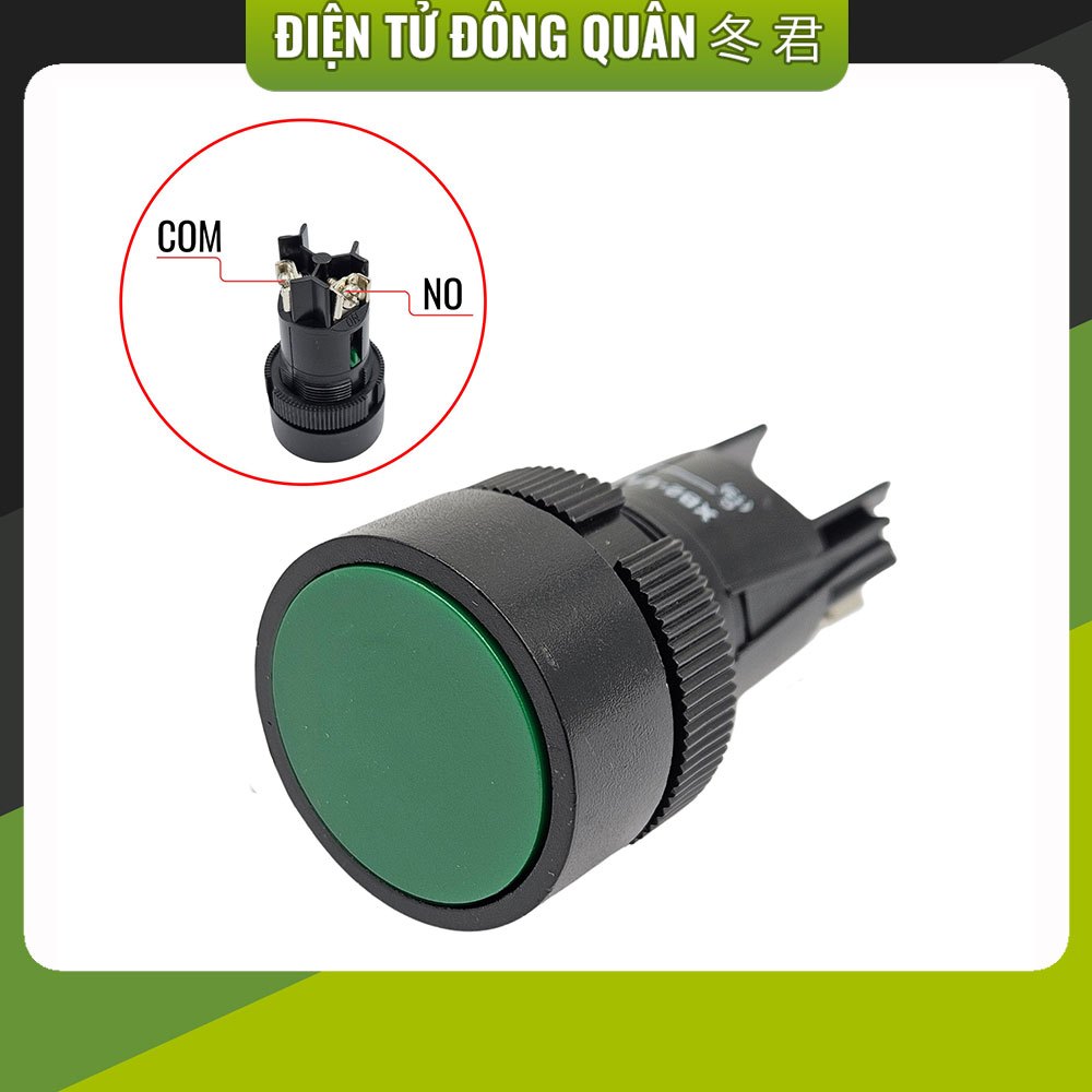 [HCM] Nút nhấn XB2 EA131 thường mở (xanh lá) [ĐIỆN TỬ]