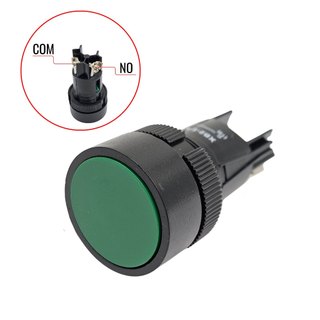 [NSHOP] Nút nhấn XB2 EA131 thường mở (xanh lá) - HHMS