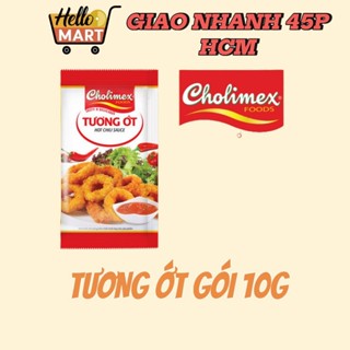 50 gói Tương ớt, Tương cà 10g Cholimex - Thực phẩm sạch