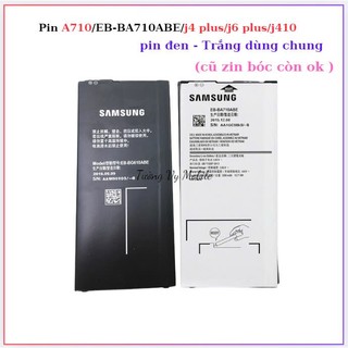 Pin samsung ,A710/EB-BA710ABE/j4 plus/j6 plus/j410,cũ bóc máy