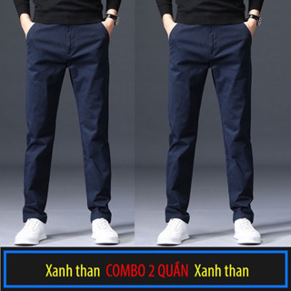 Combo Quần Kaki Nam Form Slimfit Chất Co Dãn 4 Chiều - KK34