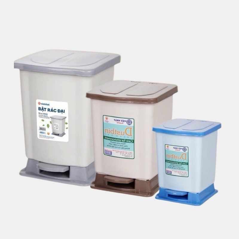 Thùng Đựng Rác Nắp Bật, Thùng Đựng Rác Gia Đình, Thùng Đựng Rác Việt Nhật