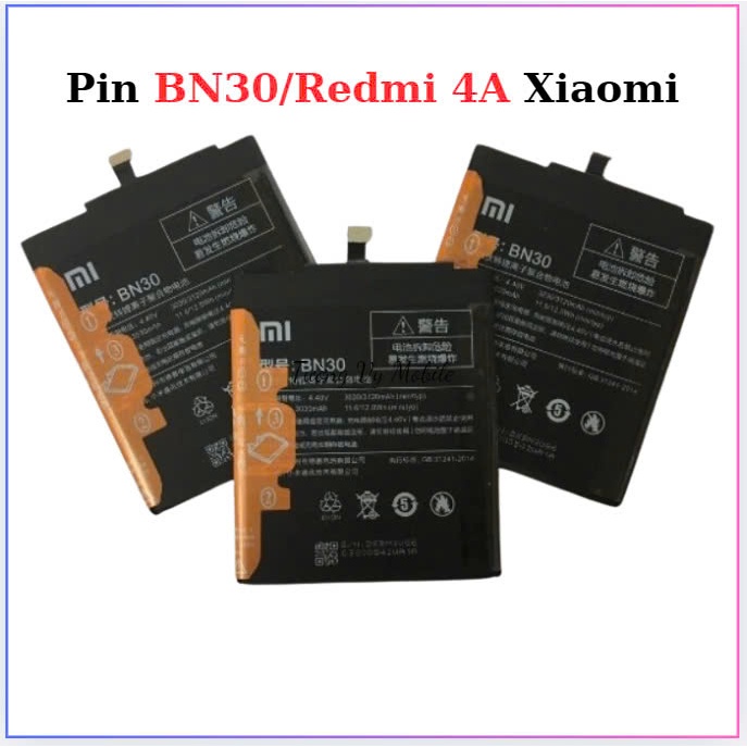 Pin xiaomi ,BN30/Redmi 4A ,mới