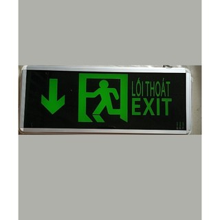 Đèn chiếu sáng sự cố kết hợp đèn exit thoát hiểm chỉ hướng, Đèn Exit báo thoát hiểm 2 mặt