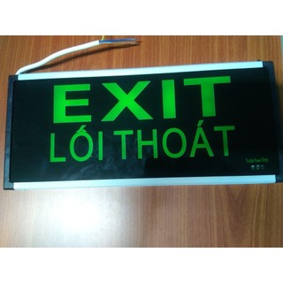Đèn chiếu sáng sự cố kết hợp đèn exit thoát hiểm chỉ hướng, Đèn Exit báo thoát hiểm 2 mặt