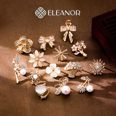 Ghim cài áo nam nữ Eleanor Accessories đa dạng kiểu dáng trâm cài áo mini phụ kiện thời trang 7670