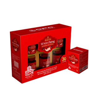 Hộp 6 lọ YẾN SÀO OPC - TỔ YẾN CHƯNG KHÔNG ĐƯỜNG