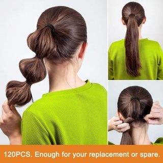 Set 100 Sợi Thun Cột Tóc Kèm Túi Zip Phong Cách Hàn Quốc Cho Bạn Gái Xinh Đẹp Mỗi Ngày