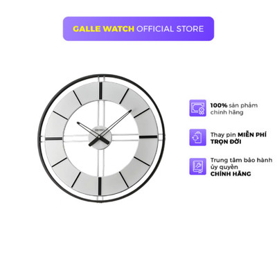 Đồng hồ treo tường SEIKO QXA820KL, vỏ gỗ bền bỉ, phong cách thanh lịch, xuất xứ Nhật Bản