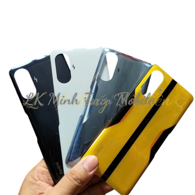 Nắp Lưng Xiaomi Redmi K40 gaming chất liệu kính loại 1 tặng kèm keo dán