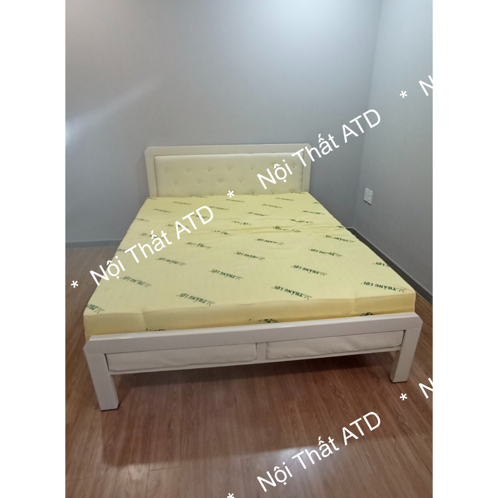 GIƯỜNG SẮT GIÁ RẺ - GIƯỜNG NGỦ SẮT 4X8 NHIỀU KÍCH THƯỚC 1M 1M2 1M4 1M6 1M8 x 2M HCM.