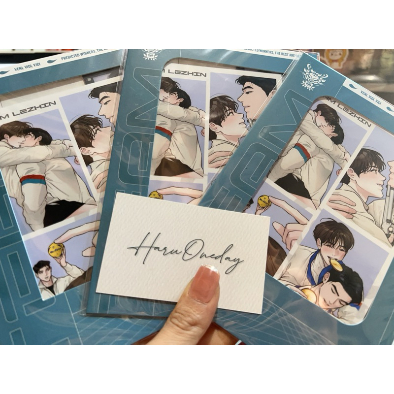 Bộ ảnh 4 cuts Nguyên Seal Lezhin Team Limited Run