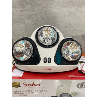  Đèn sưởi nhà tắm Saiko 3 bóng Có mạ chống loá Làm ấm phòng nhanh Tiết kiệm điện năng Bảo hành lên đến 5 năm 