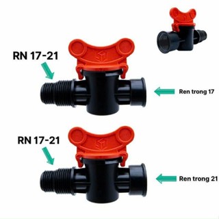 SỈ 100 - 500 Van Khoá Ren Trong 21mm, 17mm Ra Ren Ngoài 17-21