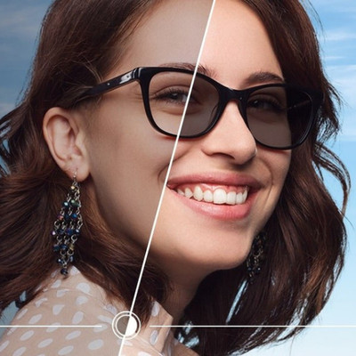 Tròng kính cận loạn có độ ANDU EYEWEAR chống ánh sáng xanh siêu mỏng đổi màu đi nắng chống tia UV400
