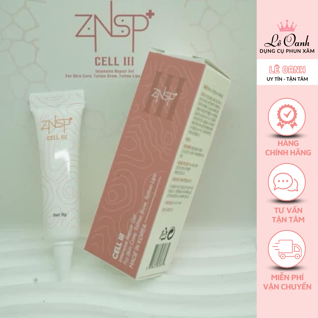 Tế Bào Gốc ZNSP Cell 3 Tái Tạo Tế Bào Gốc Cho Môi Sau Phun Hiệu Quả
