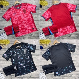 Áo Bóng Đá Đội Tuyển Hàn Quốc 2024  - Chuẩn Mẫu Thi Đấu -  Vải Polyester Gai Thái