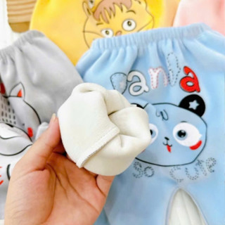  Combo 3 Quần lót lông Nhung Cao Cấp lót dày ấm mùa đông cho bé trai gái từ 3 đến 13kg 2xmart 